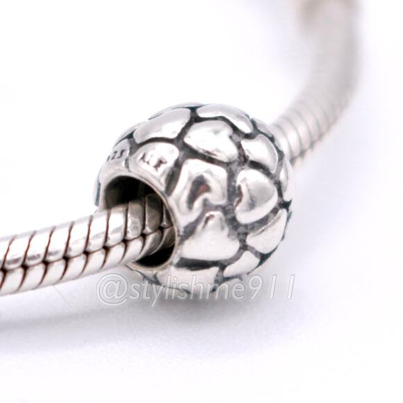 Authentic PANDORA Lotsa Love Charm - Picture 3 of 11